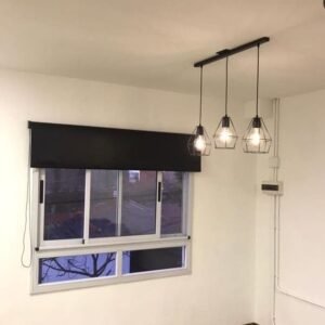 LÁMPARA COLGANTE DE TECHO DE 3 LUCES - "DIAMANTE"