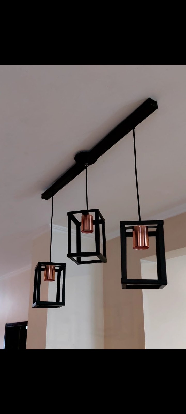 LÁMPARA COLGANTE DE TECHO DE 2 LUCES - "AKIRA" - Image 2